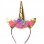 Preview: Golden unicorn hair accessories