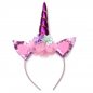 Preview: Purple headdress with glitter