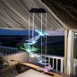 Preview: Solar LED butterflies wind chime