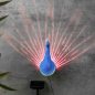 Preview: Leuchtendes Pfau-Gefieder Aussendeko