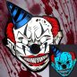 Preview: soundgesteuerte killer Clownmaske ubersicht