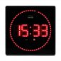 Preview: wallclock red leds