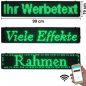 Preview: Scrolling  green LED Message Marquee Sign