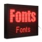 Preview: fonts led laufschrift