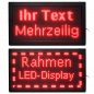 Preview: LED ticker 72x40 cm red WiFi advertising sign indoors P10