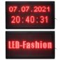 Preview: LED ticker 72x40 cm red WiFi advertising sign indoors P10