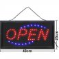 Preview: LED open Schild