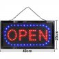 Preview: LED open Schild günstig