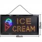 Preview: LED-Schild Ice cream