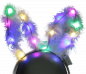 Preview: LED-Hasenohren Haarreif