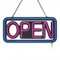 Preview: Neon boutique sign OPEN for hanging