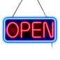 Preview: open rot led neonschild