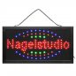Preview: LED-Schaufensterschild Nagelstudio Kosmetik