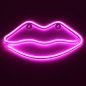 Preview: Lippen Neon Lampe