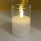 Preview: 3d led kerze im Glas dekorleuchte