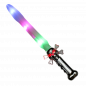Preview: Leuchtendes Piratenschwert Spiezeug 57 cm I Totenkopf Piratensäbel I LED-Schwert mit Piraten-Totenkopf I Piratenkostüm Accesoire