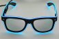 Preview: blaue led-brille el-wire musik aktivert festival geeignet