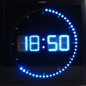 Preview: LED Wall Clock blue LEDs
