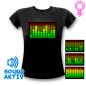 Preview: 10-Kanal Equalizer LED Shirt Damen Ucult