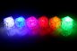 Preview: Eiswürfel mit licht blau rot grün pink orange weiss led