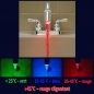 Preview: leuchtender LED-Wasserhahnaufsatz
