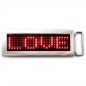 Preview: LED Text Gürtelschnalle