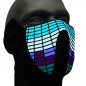Preview: Equalizer LED-Maske Leuchtmaske Air I Party Maske Konzerte & Festival