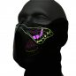 Preview: Schmetterling Gesichtsmaske LED-Maske leuchtende Tiermaske