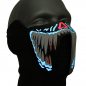Preview: Leuchtende Monstermaske I Karenval & Fasching LED Maske Kostüm Erwachsene 2024 I Gruselige Halloweenmaske Männer-Maske Frauenmasken Kinder