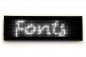 Preview: USB LED-Schild Laufschrift weiß 12 x 48 Pixel