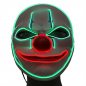 Preview: pscho clown leuchtmaske neon