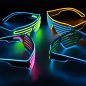 Preview: blink und leuchtbrille mit sounderkennung