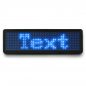 Preview: LED name tag Scrolling I App & USB programmable blue