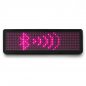 Preview: LED name tag Scrolling App & USB programmable pink