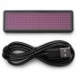 Preview: LED name tag Scrolling App & USB programmable pink