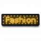 Preview: LED name tag Scrolling App & USB programmable yellow