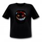 Preview: Programmierbares LED T-Shirt mit vielen Motiven, Animationen, eigenen Texten & Selfie-Funktion I Wireless Handy App Shirt I Soundsensitiver Equalizer