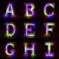 Preview: LED Leucht Alphabet