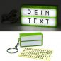 Preview: Illuminated sign keychain