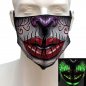 Preview: Glow in the Dark Maske Mund UV Alltagsmaske mit Leuchteffekt