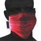 Preview: Leuchtmaske LED Glasfasertechnik