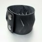 Preview: Leather bracelet with snap fasteners