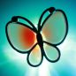 Preview: LED butterfly hair clip