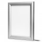 Preview: LED picture astronaut LED light frame DIN A4 aluminum I cosmonaut poster frame backlight I LED picture light box I light box with ultra-flat design & folding frame technology
