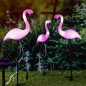 Preview: Solar LED-Flamingos 3er Set