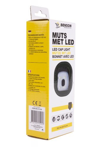 Camoflage LED Mütze I Leucht Beanie I Outdoor Mütze mit LED-Beleuchtung I Leuchtmütze
