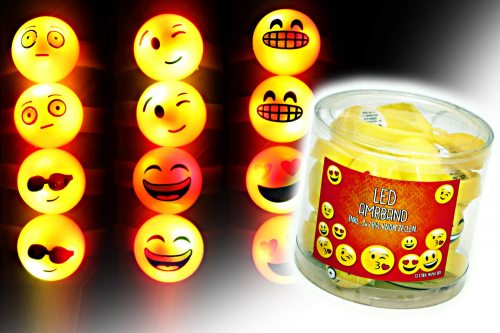 12er-Set Armband-Emoticons