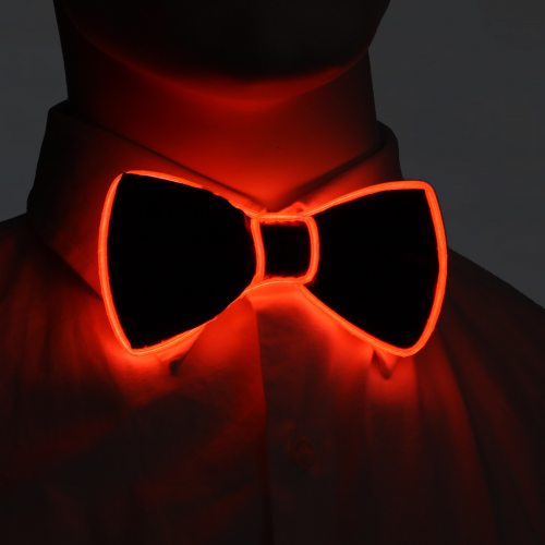 LED-Fliege I Party Fliege I  Leuchtende oder blinkende Fliege Herren & Damen