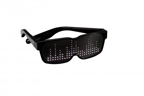 Chemion LED-Brille App-gesteuert Fashiontech