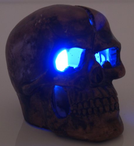 Mexikanischer Totenkopf Lampe